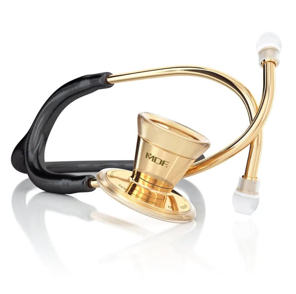 MDF ProCardial® Stainless Steel Stethoscope Black / Gold