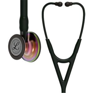 Stethoscope Littmann Cardiology IV Black / Black Finish / Rainbow 6165