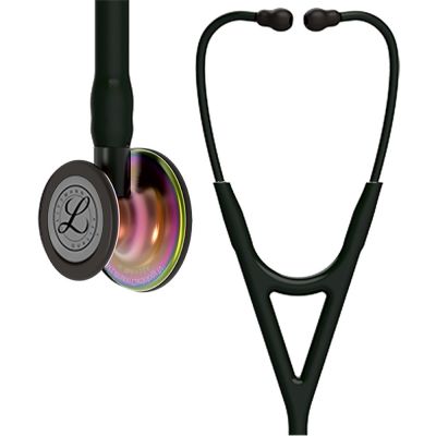 Stethoscope Littmann Cardiology IV Black / Black Finish / Rainbow 6165