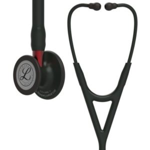 Stethoscope Littmann Cardiology IV Black / Black Finish / Red Stem 6200