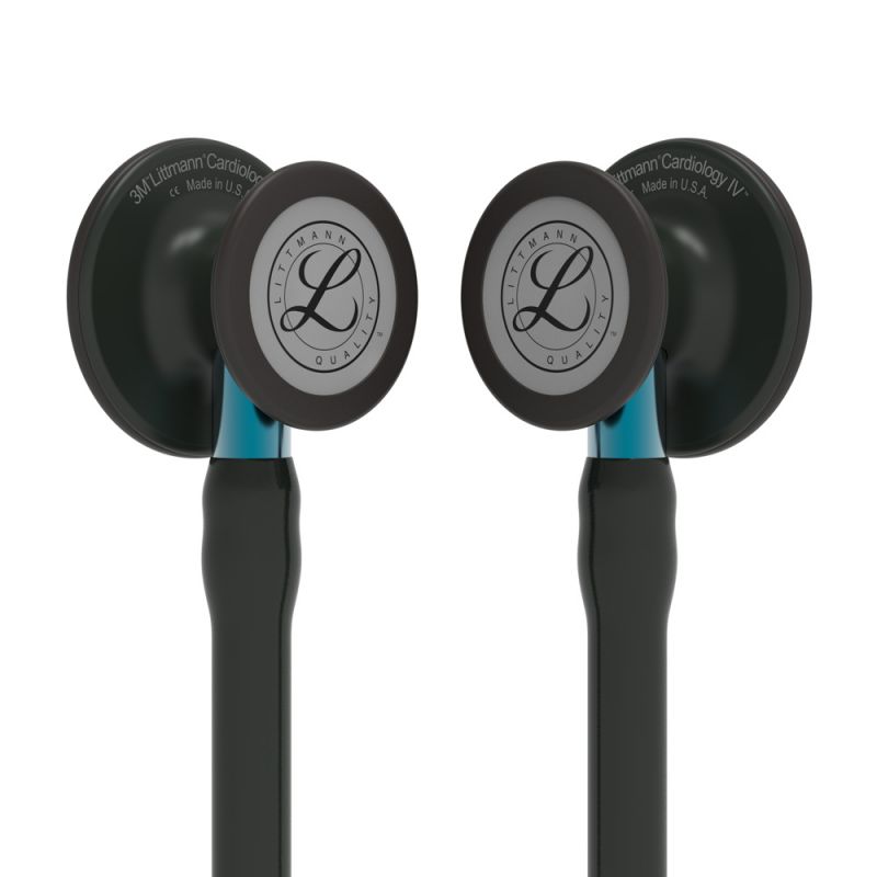 Stethoscope Littmann Cardiology IV Black / Black Finish / Blue Stem 6201