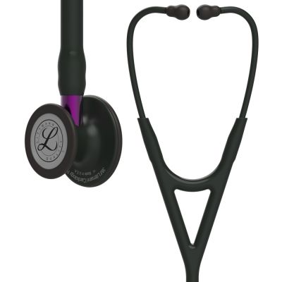 Stethoscope Littmann Cardiology IV Black / Black Finish / Violet Stem 6203