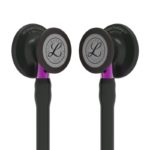 Stethoscope Littmann Cardiology IV Black / Black Finish / Violet Stem 6203