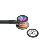 Littmann Stethoscope Cardiology IV Black / Rainbow / Smoke Stem 6240
