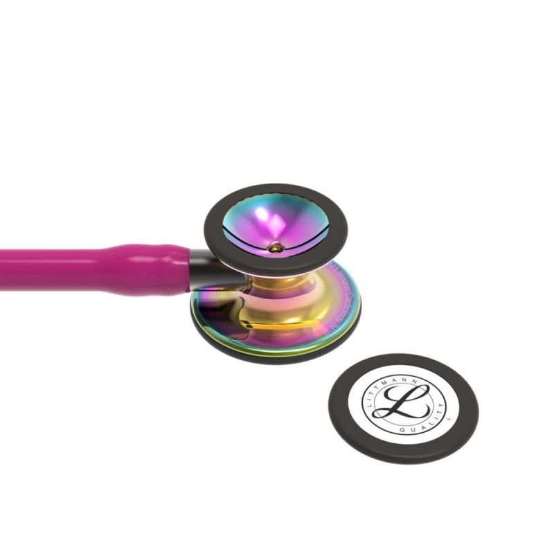 Littmann Stethoscope Cardiology IV Raspberry / Rainbow / Smoke Stem 6241