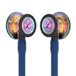 Littmann Stethoscope Cardiology IV Navy Blue / Rainbow / Black Stem 6242