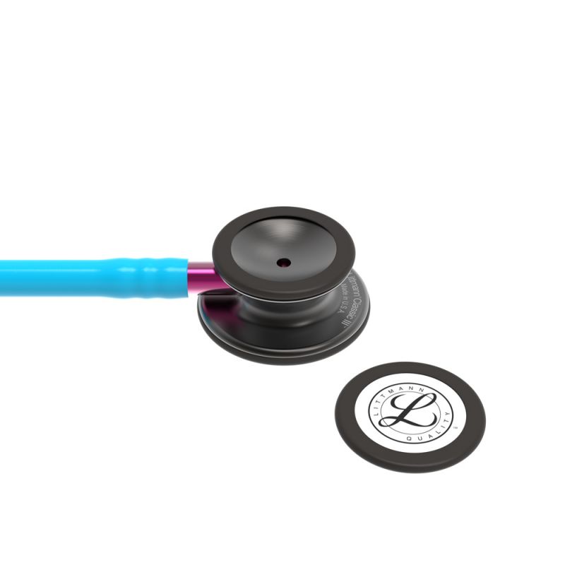 Littmann Stethoscope Classic III Turquoise / Smoke Edition / Violet Stem 5872