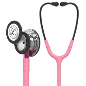 Littmann Stethoscope Classic III Pearl Pink / Mirror Finish / Violet Stem 5962