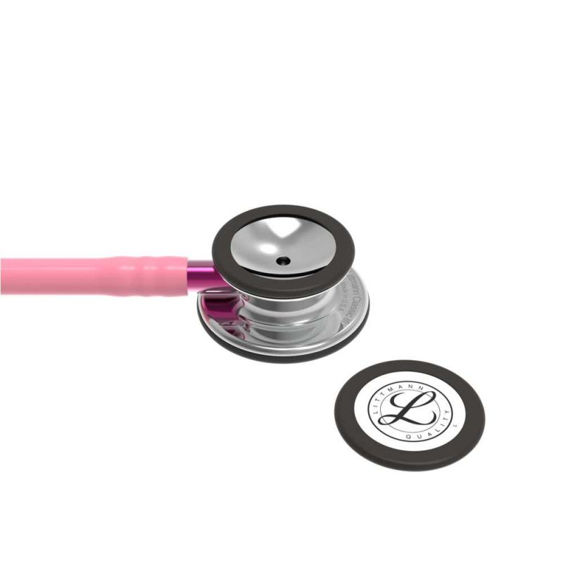 Littmann Stethoscope Classic III Pearl Pink / Mirror Finish / Violet Stem 5962