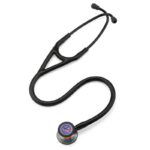Stethoscope Littmann Cardiology IV Black / Black Finish / Rainbow 6165