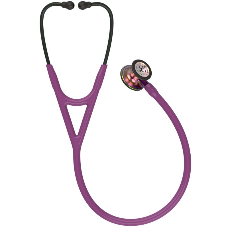 Stethoscope Littmann Cardiology IV Plum / Black Finish / Rainbow / Violet Stem 6205