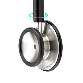 Stethoscope Littmann Rotate to the correct side