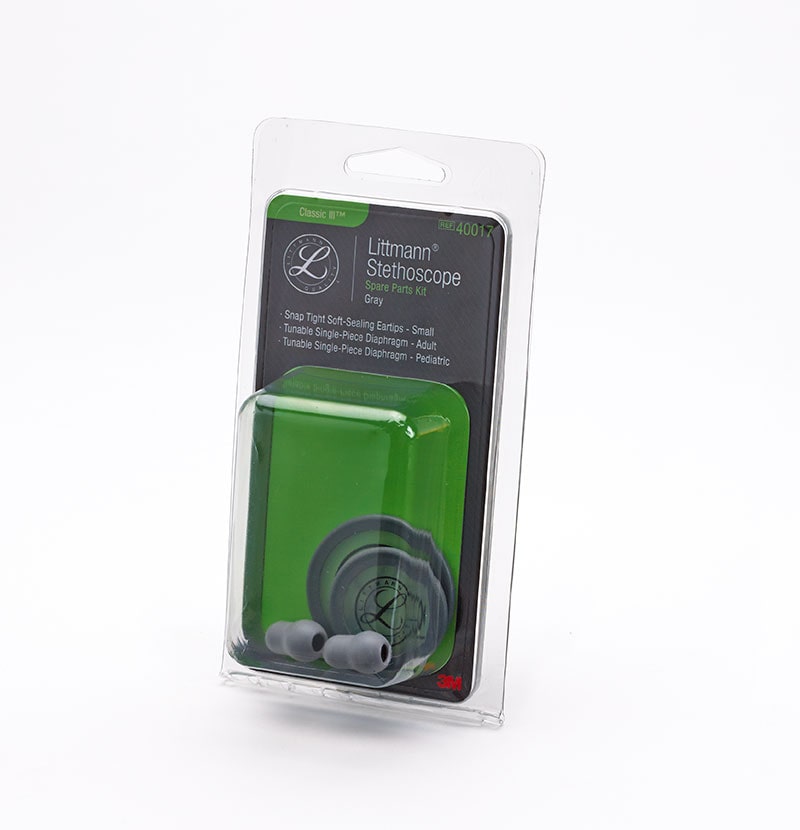 3M Littmann stethoscope spare parts kit classic III 40017 Grey