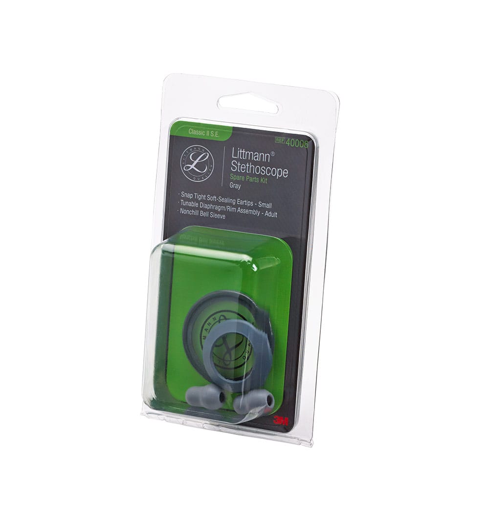 3M Littmann stethoscope spare parts kit classic II S.E. 40006 Grey