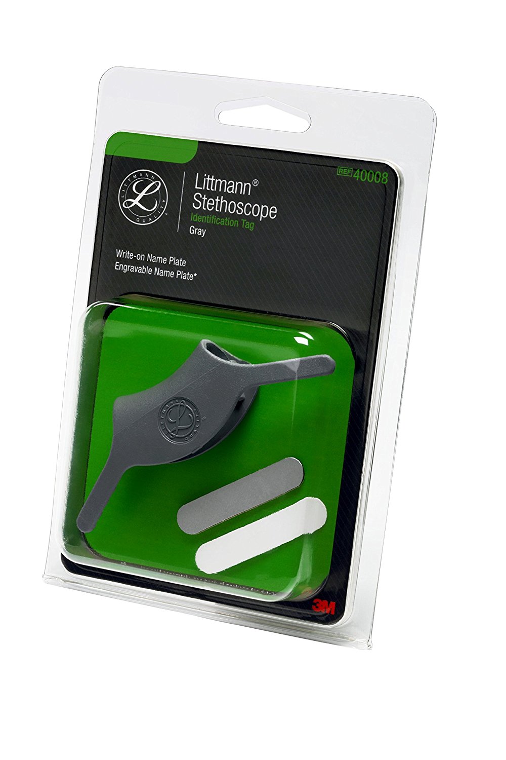 3M™ Littmann® Stethoscope Identification Tag, Grey 40008