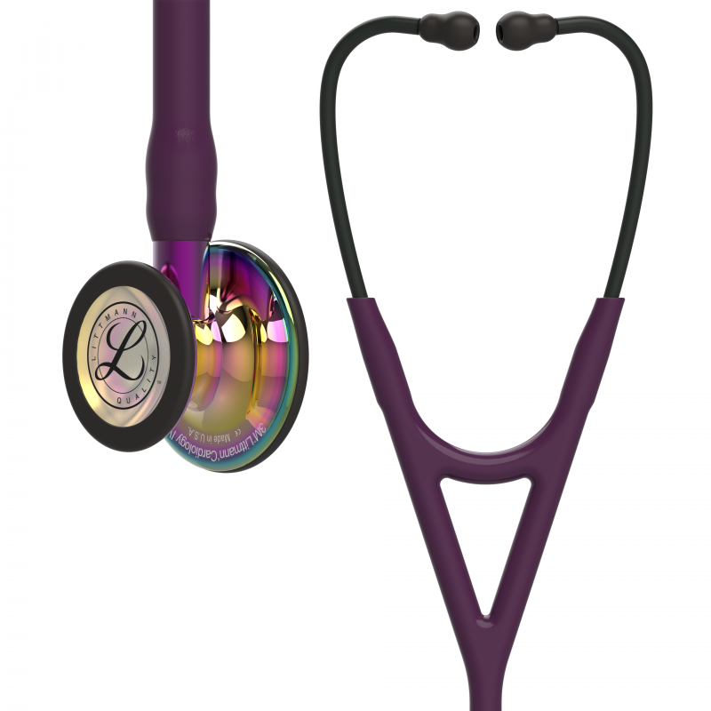 Stethoscope Littmann Cardiology IV Plum / Rainbow / Vioelt Stem