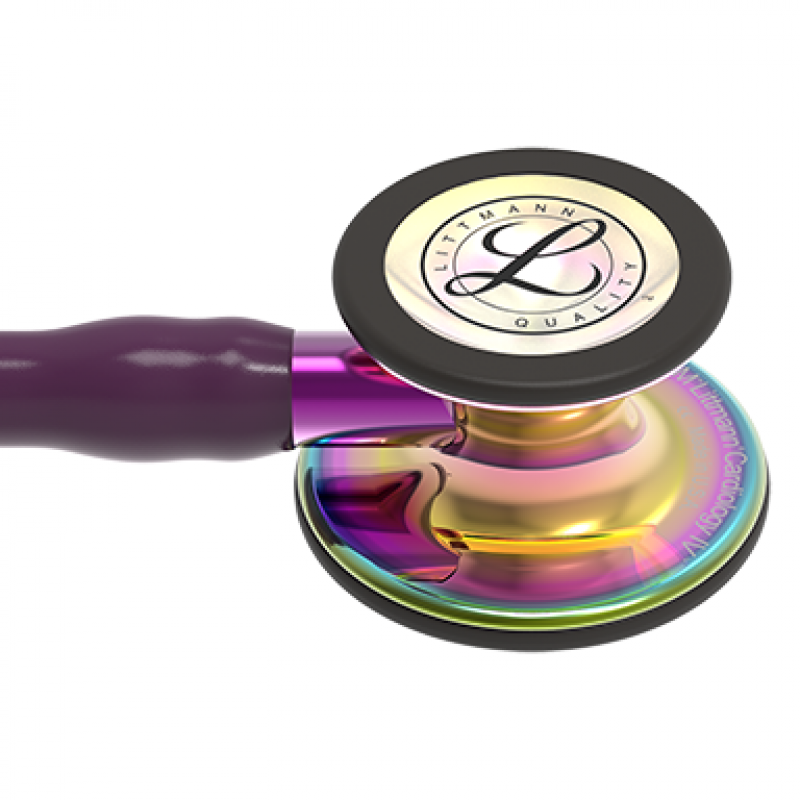 Littmann Stethoscope Cardiology IV Plum/ Rainbow / Violet Stem - Image 4