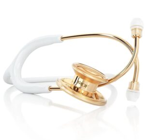 MDF MD One® Stethoscope - White / Gold