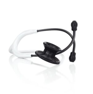 MDF MD One® EPOCH® Titanium Stethoscope - White / Blackout