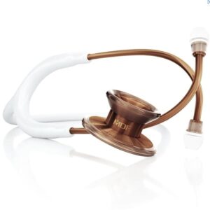 MDF MD One® EPOCH® Titanium Stethoscope - White / Cyprium