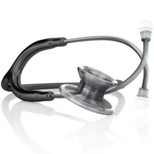 MDF MD One® EPOCH® Titanium Stethoscope - Black / Metalika