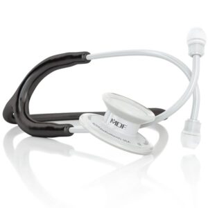 MDF MD One® Stethoscope - Black / Whiteout