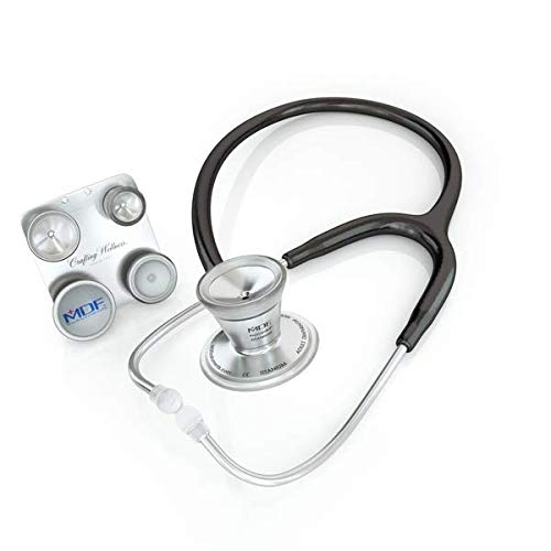 MDF ProCardial® C3 Titanium Stethoscope Adult/Pediatric/Infant - Black