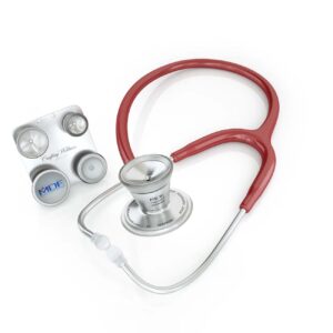 MDF ProCardial® C3 Titanium Stethoscope Adult/Pediatric/Infant - Burgundy