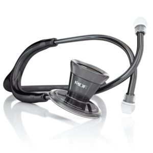 MDF ProCardial® Stainless Steel Stethoscope - Black / Perla Noire
