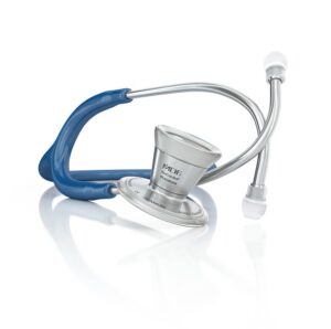 MDF ProCardial® Titanium Stethoscope - Royal Blue / Silver