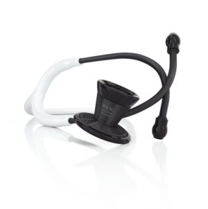 MDF ProCardial® Titanium Stethoscope - White / Blackout