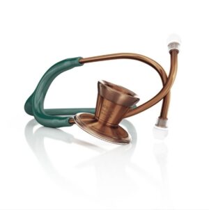 MDF ProCardial® Titanium Stethoscope - Green / Cyprium