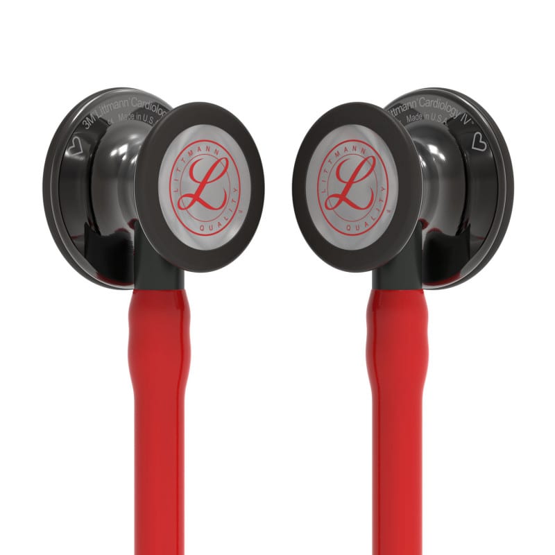 6182 littmann cardiology iv heart edition red