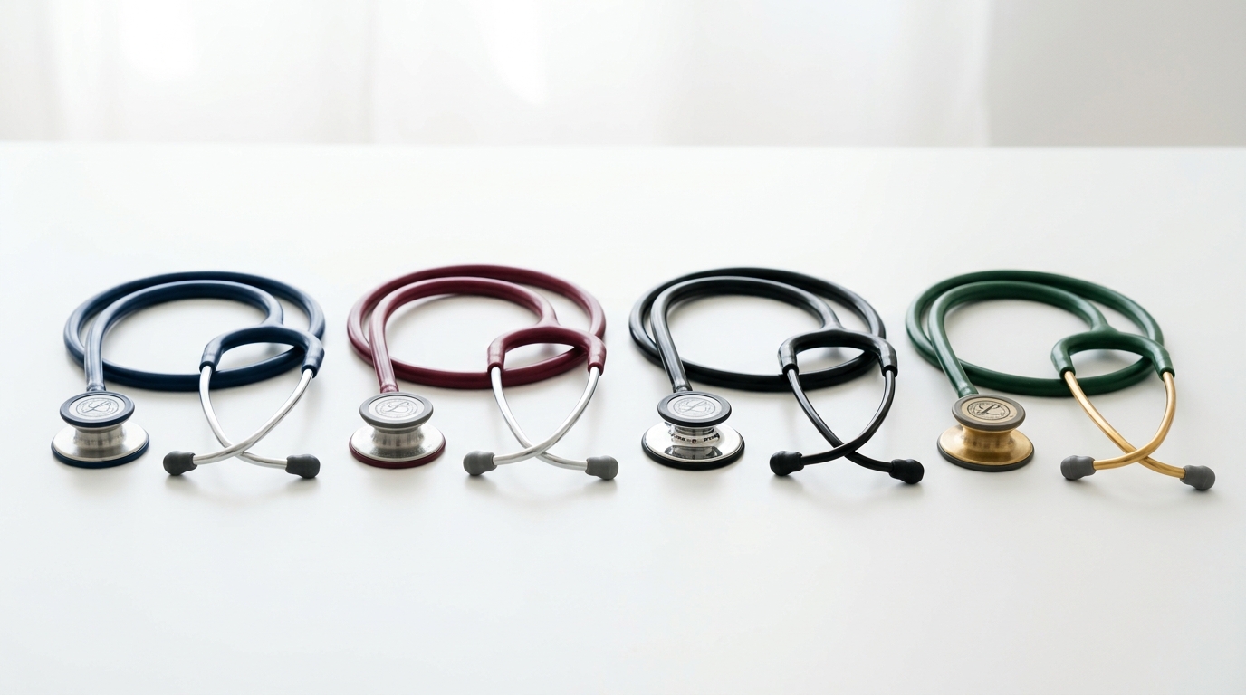 Lineup of Littmann models on white