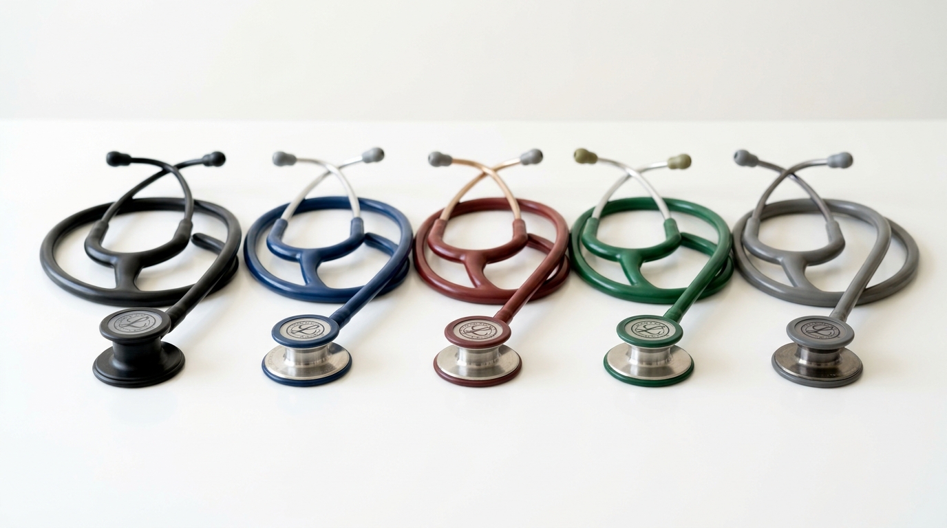 Lineup of Littmann models on white